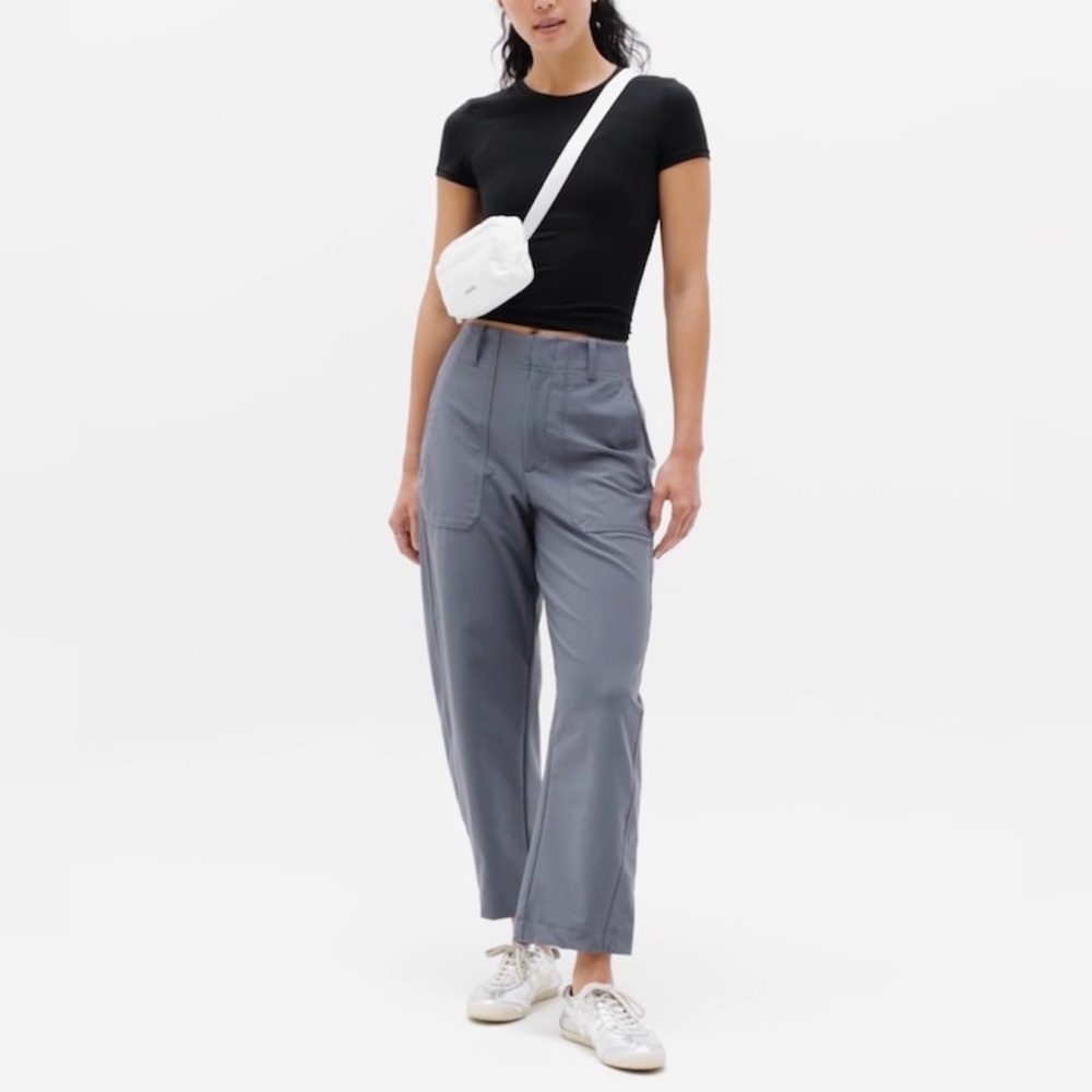 Athleta Skyline Barrel Pants - Slate